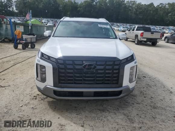 2025 Hyundai Palisade SEL Premium с VIN KM8R4DGEXSU915630, выставлен на аукционе Copart как лот 85354735 с пробегом 5 325 миль миль и Списание • Salvage title. История ставок и продаж доступна на DreamBid. Изображение 5.