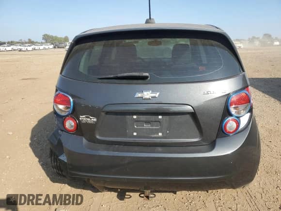 2016 Chevrolet Sonic LS with VIN 1G1JB6SH7G4116554, listed as a Copart auction lot 81144775 with 93,580 mi miles and Salvage title. Bid and sale history available at DreamBid. Image 6.