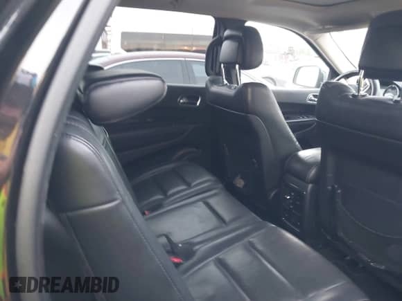 2012 Dodge Durango Citadel with VIN 1C4RDHEG5CC284891, listed as a IAAI auction lot 43164567 with 269,338 mi miles and . Bid and sale history available at DreamBid. Image 8.