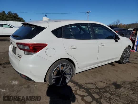 2020 Subaru Impreza Special Sports with VIN 4S3GTAJ6XL1719253, listed as a Copart auction lot 42579725 with 103,727 mi miles and Salvage title. Bid and sale history available at DreamBid. Image 3.
