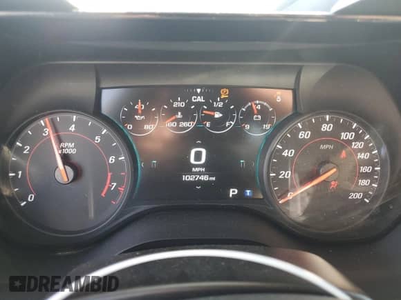 2018 Chevrolet Camaro 2SS z VIN 1G1FH3D73J0103533, wystawiony jako Copart lot #57606025 z przebiegiem 102 746 mil mil oraz Szkoda całkowita • Salvage title. Historia ofert i sprzedaży dostępna na DreamBid. Obrazek 9.