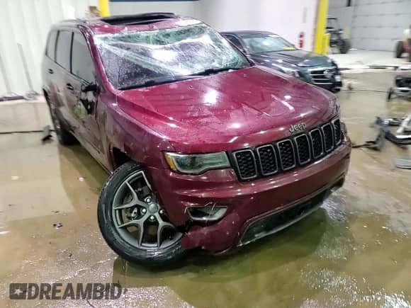 2021 Jeep Grand Cherokee Limited X z VIN 1C4RJFBG1MC745572, wystawiony jako Copart lot #45763795 z przebiegiem 59 503 mil mil oraz Szkoda całkowita • Salvage title. Historia ofert i sprzedaży dostępna na DreamBid. Obrazek 14.