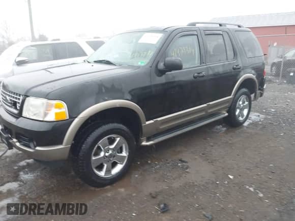 2003 Ford Explorer Eddie Bauer with VIN 1FMDU74W03UB93711, listed as a IAAI auction lot 41928384 with 187,255 mi miles and . Bid and sale history available at DreamBid. Image 2.