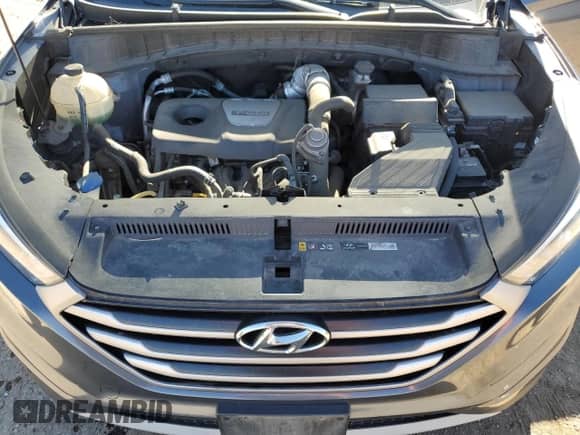 2017 Hyundai Tucson Eco with VIN KM8J3CA27HU380161, listed as a Copart auction lot 89638495 with 91,149 mi miles and Salvage title. Bid and sale history available at DreamBid. Image 12.