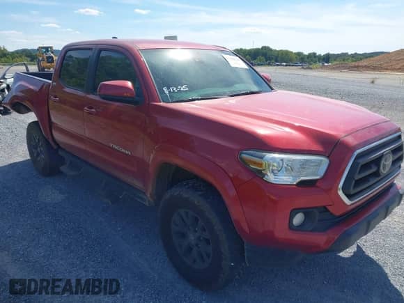 2020 Toyota Tacoma SR5 with VIN 3TYAZ5CN4LT001995, listed as a IAAI auction lot 43104841 with 59,820 mi miles and . Bid and sale history available at DreamBid. Image 1.