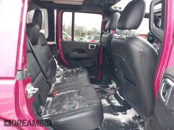 2022 Jeep Wrangler Unlimited Sahara with VIN 1C4HJXEG8NW124021, listed as a IAAI auction lot 41269073 with 33,346 mi miles and . Bid and sale history available at DreamBid. Image 8.