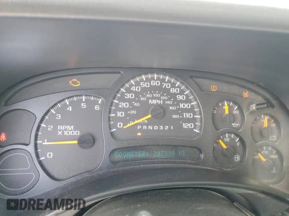 2006 Chevrolet Tahoe Special Service с VIN 1GNEK13Z36J140232, выставлен на аукционе Copart как лот 53141444 с пробегом 207 339 миль миль и Списание • Salvage title. История ставок и продаж доступна на DreamBid. Изображение 9.
