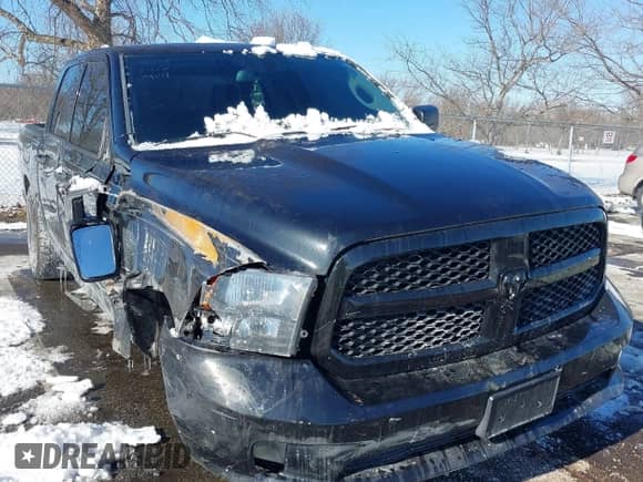 2016 Ram 1500 Express with VIN 1C6RR7KT6GS167515, listed as a IAAI auction lot 41394468 with 93,409 mi miles and . Bid and sale history available at DreamBid. Image 1.