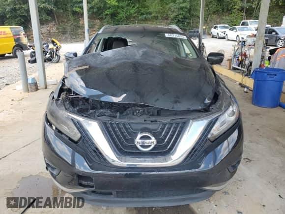 2018 Nissan Murano Platinum z VIN 5N1AZ2MG2JN146378, wystawiony jako Copart lot #66215625 z przebiegiem Nie podano mil oraz Szkoda całkowita • Salvage title. Historia ofert i sprzedaży dostępna na DreamBid. Obrazek 5.