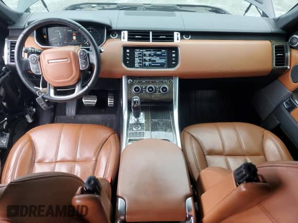 2015 Land Rover Range Rover Sport Supercharged with VIN SALWR2TF7FA604586, listed as a Copart auction lot 66516115 with 108,832 mi miles and Salvage title. Bid and sale history available at DreamBid. Image 8.