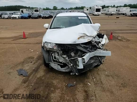 2016 Jeep Compass Latitude with VIN 1C4NJCEBXGD651394, listed as a Copart auction lot 54267375 with 110,113 mi miles and Salvage title. Bid and sale history available at DreamBid. Image 14.