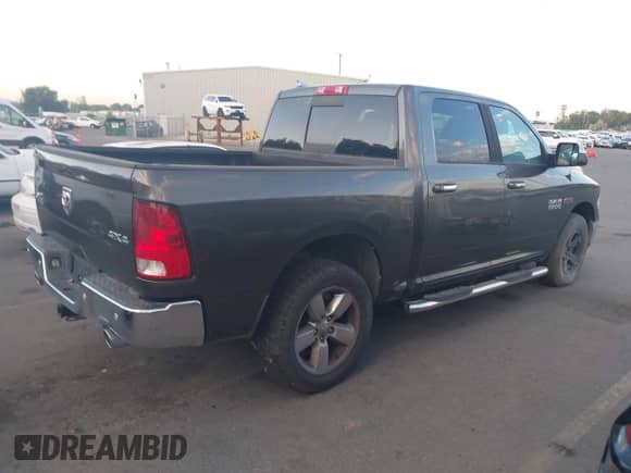 2015 Ram 1500 Big Horn with VIN 1C6RR7LM7FS603570, listed as a IAAI auction lot 42816785 with 159,240 mi miles and . Bid and sale history available at DreamBid. Image 4.
