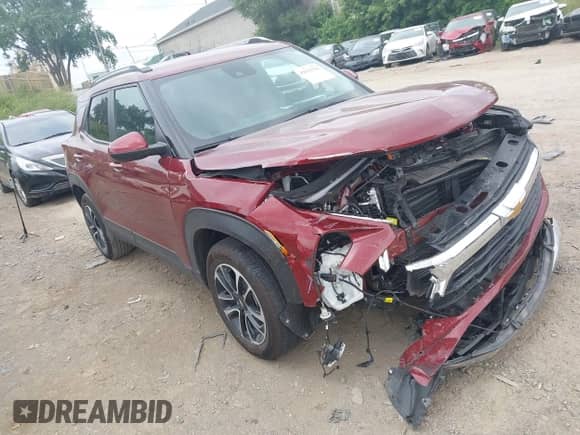 2024 Chevrolet TrailBlazer LT с VIN KL79MRSL8RB121431, выставлен на аукционе IAAI как лот 42931566 с пробегом 16 332 миль миль и . История ставок и продаж доступна на DreamBid. Изображение 1.