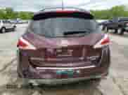2013 Nissan Murano SV with VIN JN8AZ1MWXDW311506, listed as a Copart auction lot 54844945 with 156,110 mi miles and Salvage title. Bid and sale history available at DreamBid. Image 6.