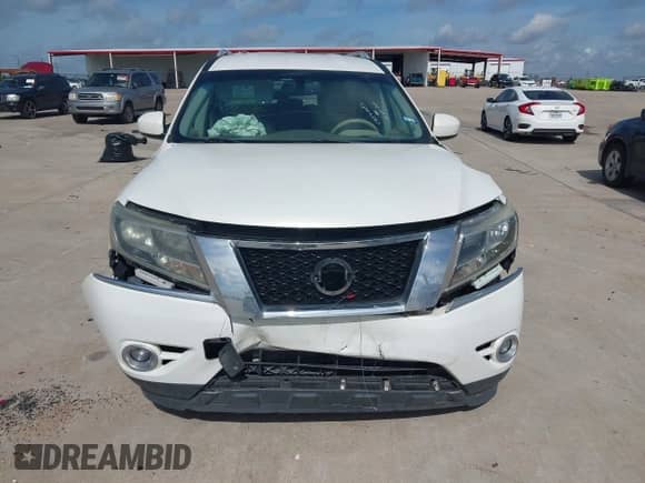 2014 Nissan Pathfinder Platinum z VIN 5N1AR2MM0EC635403, wystawiony jako IAAI lot #42780569 z przebiegiem 155 645 mil mil oraz . Historia ofert i sprzedaży dostępna na DreamBid. Obrazek 12.