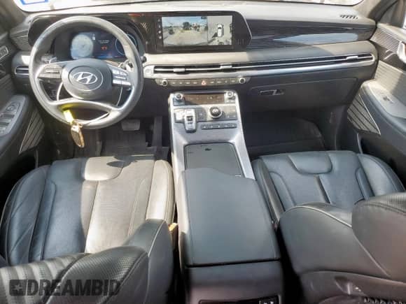 2023 Hyundai Palisade Calligraphy с VIN KM8R74GE8PU579393, выставлен на аукционе Copart как лот 71544855 с пробегом 72 339 миль миль и Списание • Salvage title. История ставок и продаж доступна на DreamBid. Изображение 8.