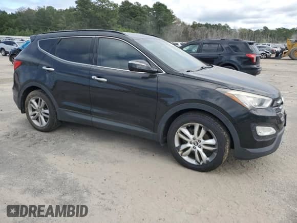 2013 Hyundai Santa Fe Sport with VIN 5XYZU3LA3DG079178, listed as a Copart auction lot 80531765 with 134,581 mi miles and Clean title. Bid and sale history available at DreamBid. Image 4.