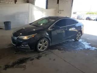 2017 Chevrolet Cruze Premier с VIN 1G1BF5SM4H7139158, выставлен на аукционе Copart как лот 69096475 с пробегом 186 477 миль миль и Списание • Salvage title. История ставок и продаж доступна на DreamBid. Изображение 1.