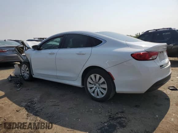 2016 Chrysler 200 LX with VIN 1C3CCCFB0GN134068, listed as a Copart auction lot 59439635 with 125,065 mi miles and Salvage title. Bid and sale history available at DreamBid. Image 2.