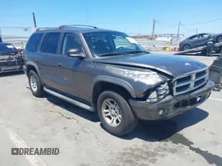 2002 Dodge Durango SLT with VIN 1B4HR48N12F217781, listed as a IAAI auction lot 42828035 with 149,568 mi miles and . Bid and sale history available at DreamBid. Image 1.
