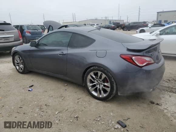 2015 Hyundai Genesis Coupe Ultimate with VIN KMHHU6KJ7FU121749, listed as a Copart auction lot 44766685 with 142,776 mi miles and Salvage title. Bid and sale history available at DreamBid. Image 2.