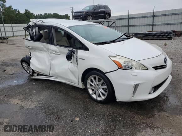 2012 Toyota Prius Two with VIN JTDZN3EU2C3044848, listed as a Copart auction lot 71272515 with Not provided miles and Non repairable. Bid and sale history available at DreamBid. Image 4.