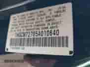 2005 Honda Accord EX with VIN 1HGCM72785A010640, listed as a IAAI auction lot 43082992 with 224,919 mi miles and . Bid and sale history available at DreamBid. Image 9.