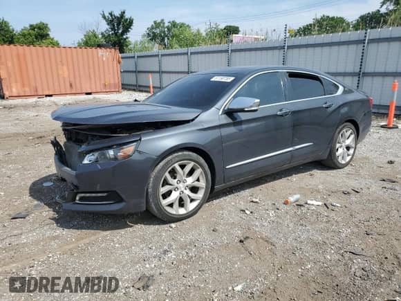 2014 Chevrolet Impala LTZ with VIN 2G1155S30E9100616, listed as a Copart auction lot 61180785 with 123,057 mi miles and Salvage title. Bid and sale history available at DreamBid. Image 1.
