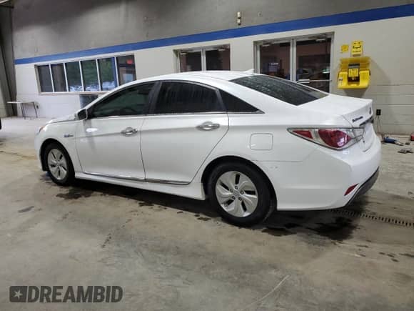2015 Hyundai Sonata z VIN KMHEC4A4XFA137936, wystawiony jako Copart lot #85749535 z przebiegiem 122 389 mil mil oraz Czysty tytuł • Clean title. Historia ofert i sprzedaży dostępna na DreamBid. Obrazek 2.