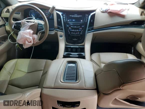 2019 Cadillac Escalade ESV Platinum с VIN 1GYS3KKJ8KR244022, выставлен на аукционе Copart как лот 69283205 с пробегом 90 489 миль миль и Списание • Salvage title. История ставок и продаж доступна на DreamBid. Изображение 8.