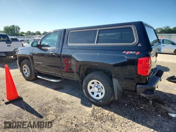 2018 Chevrolet Silverado 1500 Work Truck with VIN 1GCNKNEH2JZ197794, listed as a Copart auction lot 62531375 with 92,096 mi miles and Clean title. Bid and sale history available at DreamBid. Image 2.