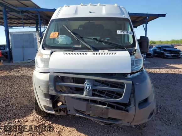 2017 Ram ProMaster Cargo с VIN 3C6TRVDG0HE519714, выставлен на аукционе Copart как лот 71933745 с пробегом 124 671 миль миль и Списание • Salvage title. История ставок и продаж доступна на DreamBid. Изображение 5.