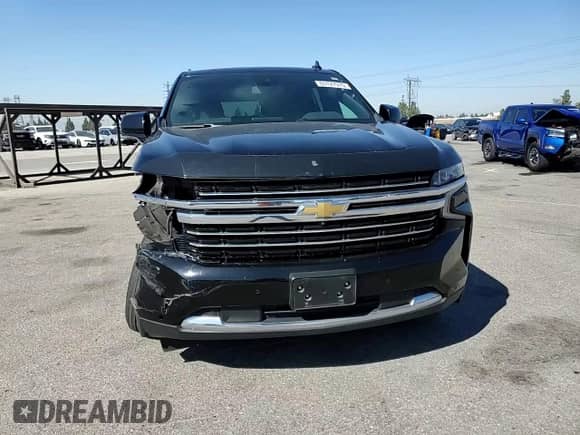 2023 Chevrolet Tahoe LT with VIN 1GNSKNKD5PR262044, listed as a Copart auction lot 63127975 with 34,333 mi miles and Salvage title. Bid and sale history available at DreamBid. Image 14.