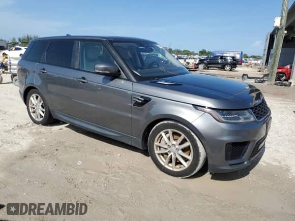 2018 Land Rover Range Rover Sport SE with VIN SALWG2RV9JA401518, listed as a Copart auction lot 63815925 with 95,727 mi miles and Clean title. Bid and sale history available at DreamBid. Image 4.