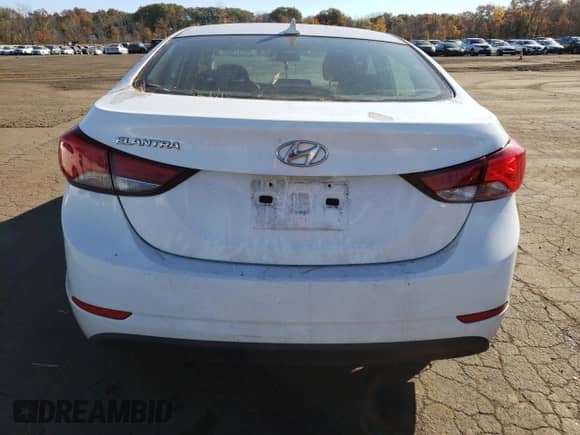 2014 Hyundai Elantra SE with VIN 5NPDH4AE0EH524058, listed as a Copart auction lot 90017105 with 190,790 mi miles and Salvage title. Bid and sale history available at DreamBid. Image 6.
