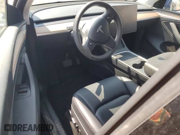 2023 Tesla Model Y Long Range with VIN 7SAYGDEE3PA152537, listed as a Copart auction lot 64859715 with Not provided miles and Salvage title. Bid and sale history available at DreamBid. Image 8.