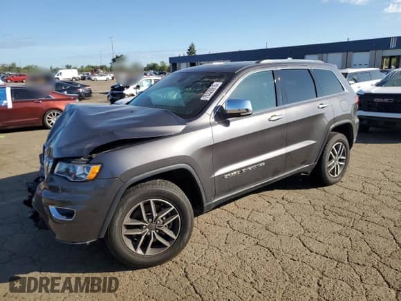 2021 Jeep Grand Cherokee Limited with VIN 1C4RJFBG4MC534446, listed as a Copart auction lot 70320915 with 45,418 mi miles and Salvage title. Bid and sale history available at DreamBid. Image 1.