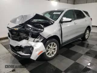 2022 Chevrolet Equinox LT с VIN 3GNAXTEV8NL139901, выставлен на аукционе Copart как лот 64844245 с пробегом 96 839 миль миль и Чистый • Clean title. История ставок и продаж доступна на DreamBid. Изображение 1.