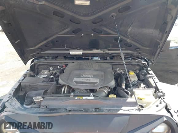 2015 Jeep Wrangler Sport with VIN 1C4AJWAG9FL769863, listed as a IAAI auction lot 43322956 with 123,518 mi miles and . Bid and sale history available at DreamBid. Image 10.