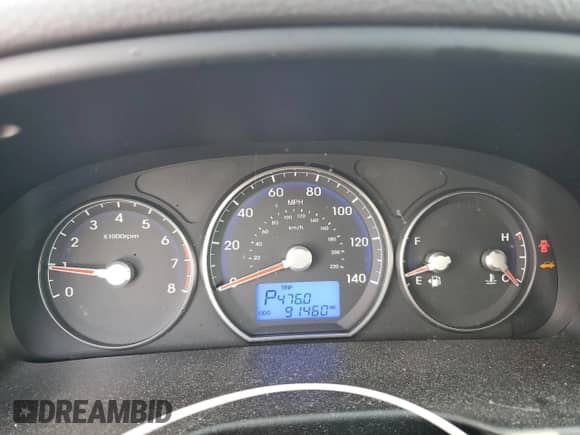 2011 Hyundai Santa Fe Limited with VIN 5XYZK3AB8BG090353, listed as a Copart auction lot 68069815 with 91,460 mi miles and Salvage title. Bid and sale history available at DreamBid. Image 9.