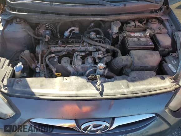 2012 Hyundai Accent GLS z VIN KMHCT4AE7CU178017, wystawiony jako Copart lot #81929055 z przebiegiem 146 610 mil mil oraz Czysty tytuł • Clean title. Historia ofert i sprzedaży dostępna na DreamBid. Obrazek 11.