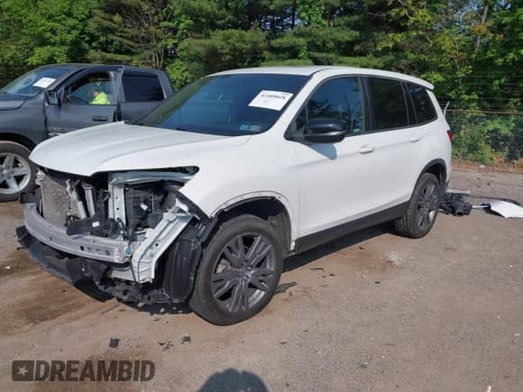 2019 Honda Passport EX-L with VIN 5FNYF8H56KB029748, listed as a IAAI auction lot 42405028 with 59,009 mi miles and . Bid and sale history available at DreamBid. Image 2.