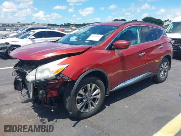 2017 Nissan Murano Platinum with VIN 5N1AZ2MG6HN135359, listed as a IAAI auction lot 43009145 with 49,058 mi miles and . Bid and sale history available at DreamBid. Image 18.