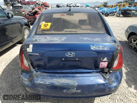 2006 Hyundai Accent GLS с VIN KMHCN46C46U046175, выставлен на аукционе Copart как лот 71629864 с пробегом 150 089 миль миль и Списание • Salvage title. История ставок и продаж доступна на DreamBid. Изображение 6.