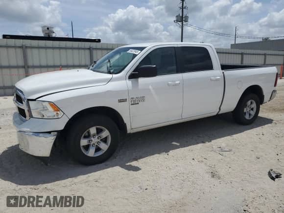 2021 Ram 1500 SLT z VIN 1C6RR7TT0MS516355, wystawiony jako Copart lot #54423945 z przebiegiem 140 492 mil mil oraz Szkoda całkowita • Salvage title. Historia ofert i sprzedaży dostępna na DreamBid. Obrazek 1.