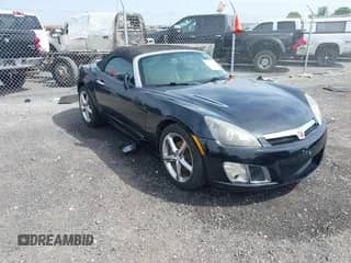 2008 Saturn Sky Red Line with VIN 1G8MG35X28Y101018, listed as a IAAI auction lot 41966727 with 121,333 mi miles and . Bid and sale history available at DreamBid. Image 1.