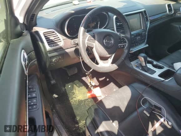 2016 Jeep Grand Cherokee High Altitude with VIN 1C4RJECG4GC454965, listed as a Copart auction lot 53170405 with 75,846 mi miles and Salvage title. Bid and sale history available at DreamBid. Image 8.