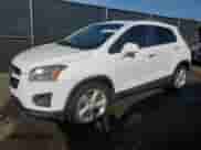 2016 Chevrolet Trax LTZ z VIN 3GNCJMSB8GL142021, wystawiony jako Copart lot #66413785 z przebiegiem 100 315 mil mil oraz Czysty tytuł • Clean title. Historia ofert i sprzedaży dostępna na DreamBid. Obrazek 1.