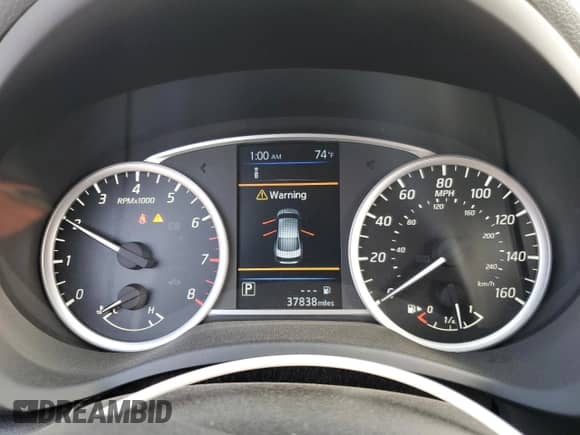 2019 Nissan Sentra S с VIN 3N1AB7AP9KY428194, выставлен на аукционе Copart как лот 80161665 с пробегом 37 838 миль миль и Списание • Salvage title. История ставок и продаж доступна на DreamBid. Изображение 9.