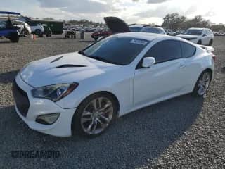 2014 Hyundai Genesis Coupe R-Spec с VIN KMHHU6KJ6EU113706, выставлен на аукционе Copart как лот 76836584 с пробегом 135 271 миль миль и Списание • Salvage title. История ставок и продаж доступна на DreamBid. Изображение 1.